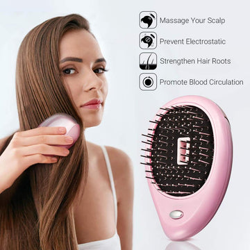 Portable Ionic Hairbrush